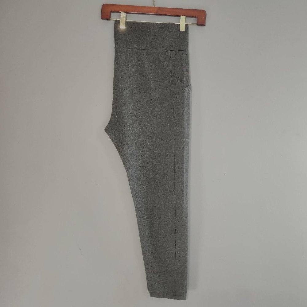 Loft Lou & Grey Leggings, Gray, Size: XXL